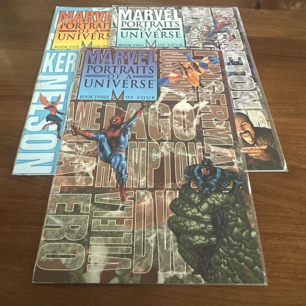 Marvel: Portraits of a Universe 1 2 3 NM 1995 Marvel 💥
